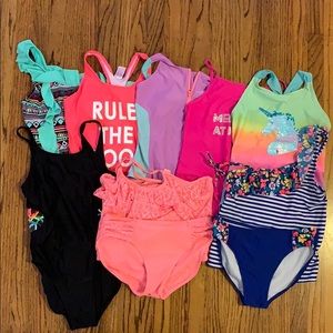 Girls Swimsuit Lot